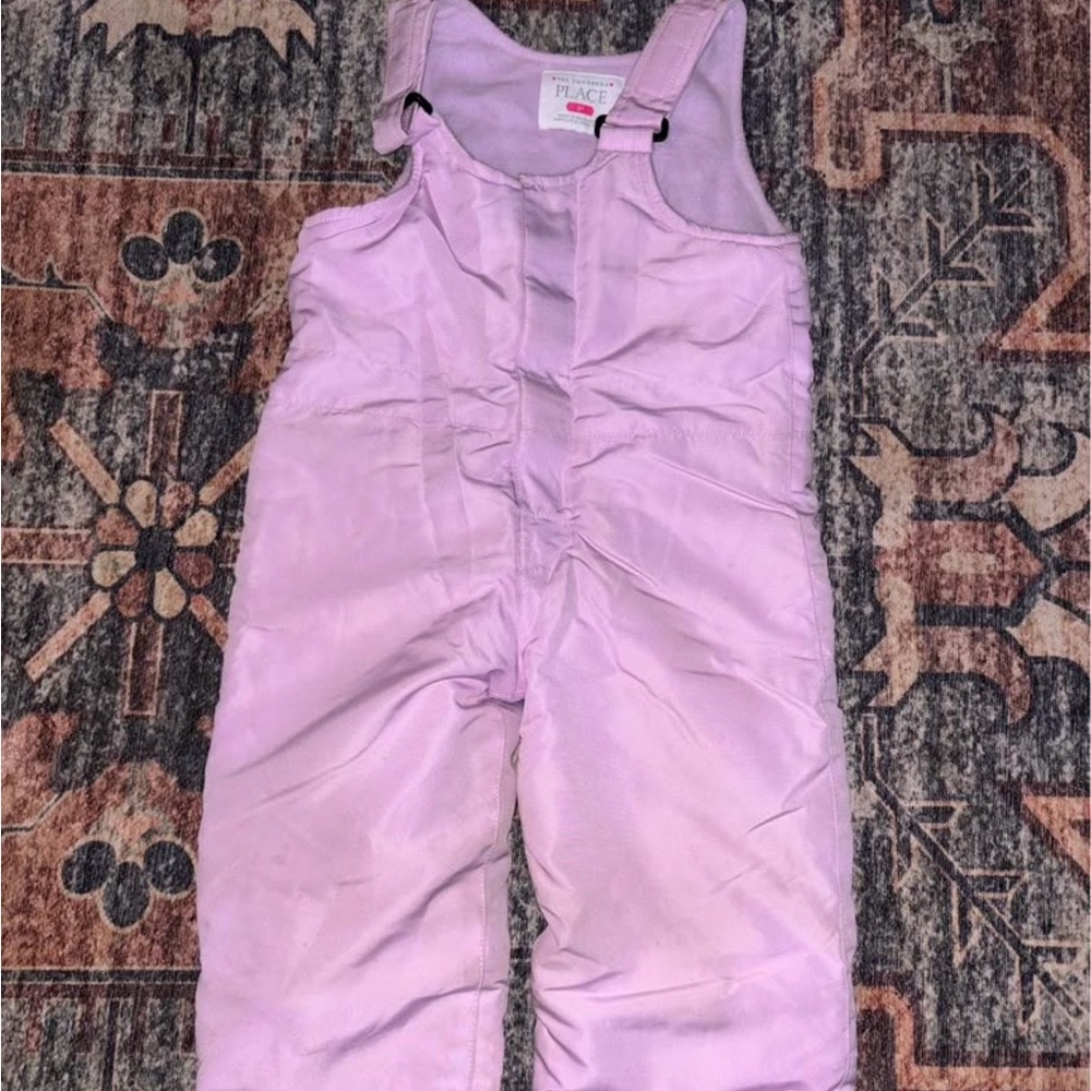 The Children's Place Pink Snow Bib size 2T